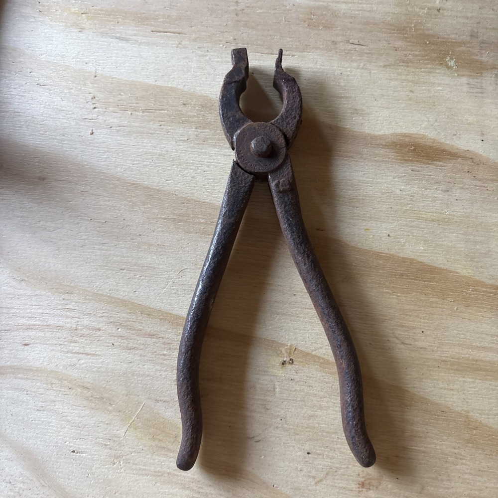 Vintage Heaton Peninsular Leather Button Fastener Pliers 7 Inch‎